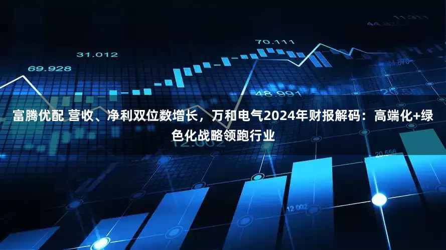 富腾优配 营收、净利双位数增长，万和电气2024年财报解码：高端化+绿色化战略领跑行业